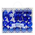 Adornos Navideños Set Decoracion 33u Surtido Navidad Bolas