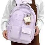 Mochila Kawaii Escolar Urbana Porta Notebook Cute