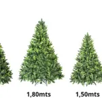 Arbol De Navidad Fabesa Pino Natural 1.50mts Super Real