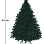 Arbolito De Navidad Montañes Deluxe 1,50mts Base Metalica