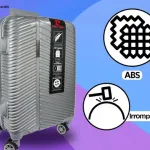 Valija Rigida Grande Expandible 28´ De Viaje + Candado