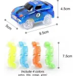 Pista Luminosa Flexible 161 Piezas 1 Auto Luminoso