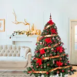 Arbol Navidad Patagonia Xl 2.10mt + Adornos Rojo Cybermonday