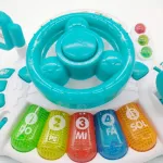 Volante Didáctico Con Piano Luz Y Sonidos Para Bebé