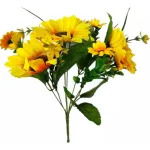 Ramo Girasol Flores Artificiales 30cm Decoracion