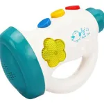 Trompeta Para Niños Juguete Instrumento Musical Sonido Y Luz