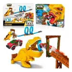 Pista De Autos Dinosaurio Lanzador T-rex Juguete Carrera