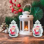 Adorno Navidad Farol C/ Luz Decoracion Navideña Lampara