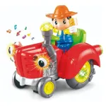 Coche Tractor Juguete Bebé Con Luz Sonidos Y Movimiento