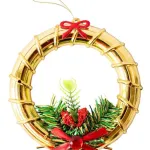 Adorno Corona Navideña Decoracion Arbolito De Navidad