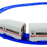 Tren Bala Juguete Pista Alta Velocidad Con Vías Y Sonidos