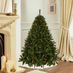 Arbol De Navidad Alpino 1.80mts Hook On Decoración