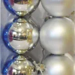 Adornos Navideños Set Bolas De Navidad 6cm X120 Unidades