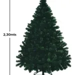 Árbol De Navidad  Montañes Deluxe 2.3mts Base Metálica