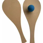 Pelota Paleta Playa Juego Tenis Padel Playera De Madera