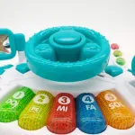 Volante Didáctico Con Piano Luz Y Sonidos Para Bebé