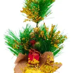 Arbolito De Navidad 20cm Decoracion Navideña Pino Adornos