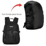 Mochila Porta Notebook Impermeable Cobertor Lluvia Funda