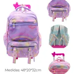 Mochila Carrito Escolar Carro Con Ruedas Infantil Cute