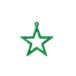 Adornos Navideños Estrellas Para Arbolito De Navidad 5cm X8u