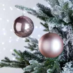 Adornos Navideños Set Bolas De Navidad 4cm X80 Unidades