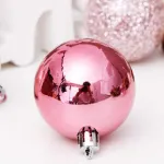 Adornos Navideños Set Bolas De Navidad 4cm X80 Unidades