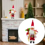 Papa Noel 40cm Muñeco Navideño Decoracion Navidad