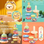 Juguete Set Didactico Para Bebe Juego De Encastre Musical