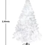 Árbol Navidad Fabesa Tronador Lujo 180 Cm Blanco