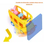 Auto Camion Bus Musical Luz Movimiento Juegos Didacticos