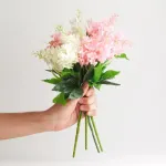 Ramo Alverjillas Flores Artificiales Jacintos Decoracion X1