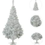 Árbol Navidad Canadian Spruce Blanco/plata 1.8mts Navidad