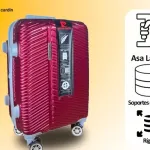 Valija Rigida Grande Expandible 28´ De Viaje + Candado