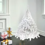 Arbol De Navidad Blanco Montañes Deluxe 1,30mts Decoracion