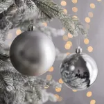 Adornos Navideños Set Bolas De Navidad 4cm X80 Unidades