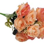 Ramo De Rosas Flores Artificiales Decoracion X1