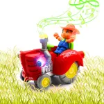 Coche Tractor Juguete Bebé Con Luz Sonidos Y Movimiento