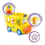 Auto Camion Bus Musical Luz Movimiento Juegos Didacticos