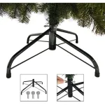 Árbol De Navidad  Montañes Deluxe 2.1mts Base Metálica