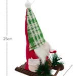 Adornos Navideños Gnomo Con Trineo Colgante Arbol De Navidad