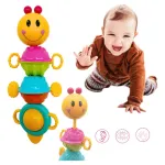 Sonajero Bebe Oruga Movil Luz Didactico Para Bebe