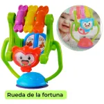 Sonajero Didactico Sopapa Juguete Para Bebes Vuelta Al Mundo