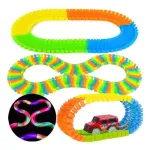 Pista Luminosa Flexible 165 Piezas 1 Auto Luminoso