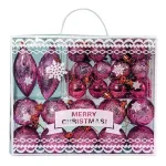 Adornos Navideños Set Decoracion 33u Surtido Navidad Bolas
