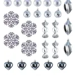 Adornos Navideños Set Decoracion 26u Surtido Navidad Bolas