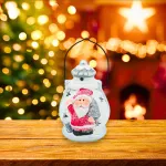 Adorno Navidad Farol C/ Luz Decoracion Navideña Lampara