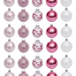 Adornos De Navidad Esferas Navideñas 6cm X30 Bolas