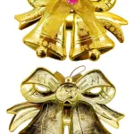 Campanas Navideñas 18cm Deco Navidad Adornos Para El Arbol