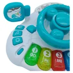 Volante Didáctico Con Piano Luz Y Sonidos Para Bebé