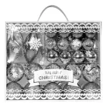 Adornos Navideños Set Decoracion 33u Surtido Navidad Bolas